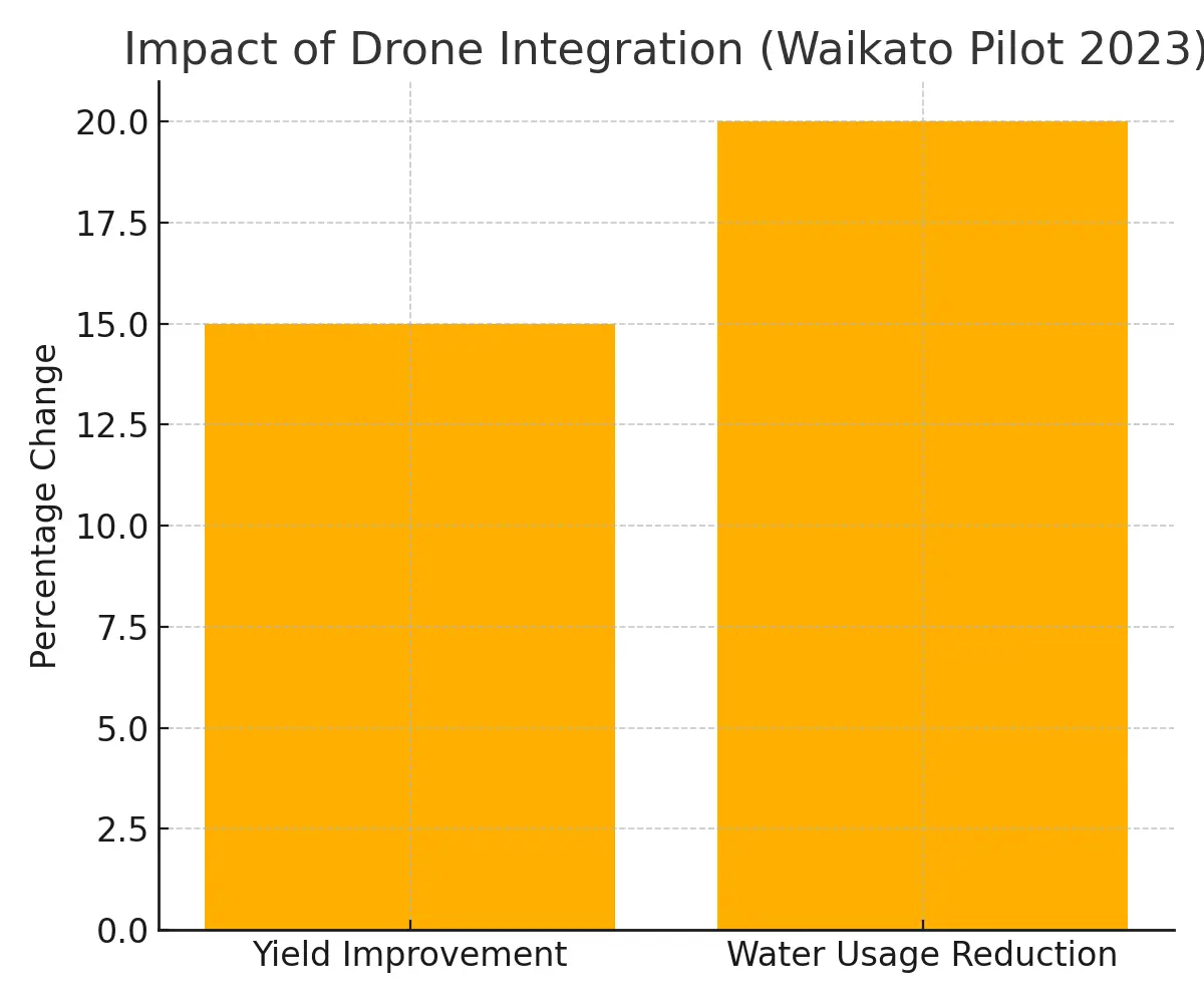 Impact of Drone Integration - Waikato Pilot 2023